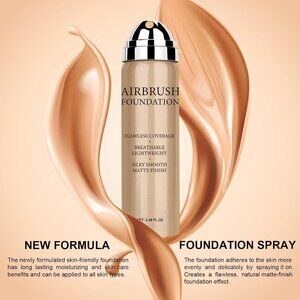 Airbrush Foundation Spray Matte Finish Beige